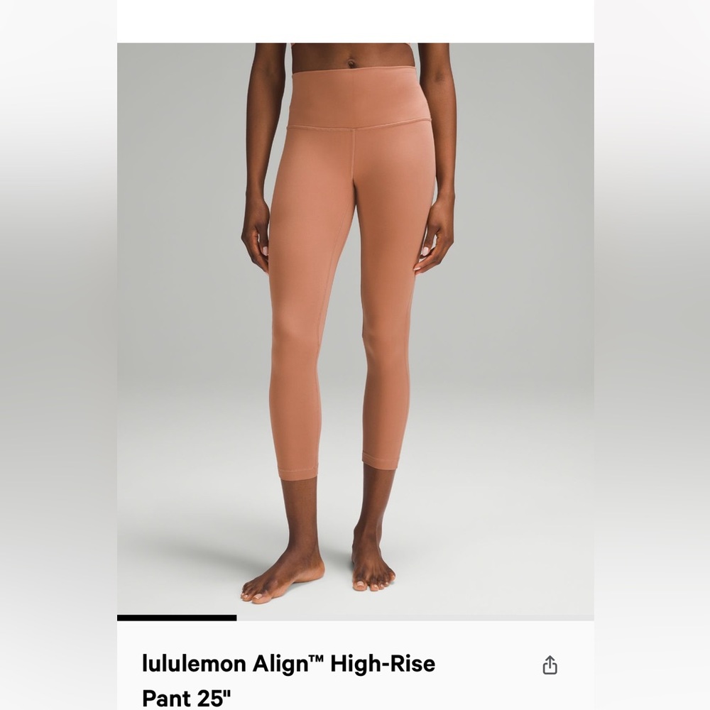 Lululemon align high rise 25”